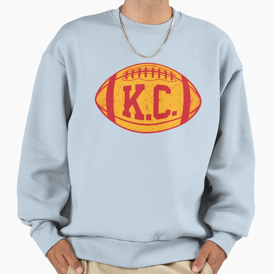Kc Red Fans Sweatshirt - Minimalist Print Unisex - T-Shirt, Sweatshirt, Hoodie