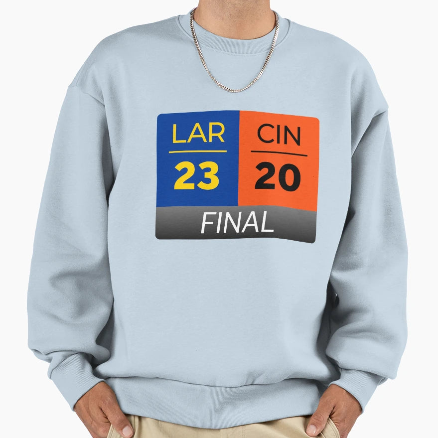 Lar 23 Cin 20 Sweatshirt - Minimalist Print Men Women - T-Shirt, Sweatshirt, Hoodie