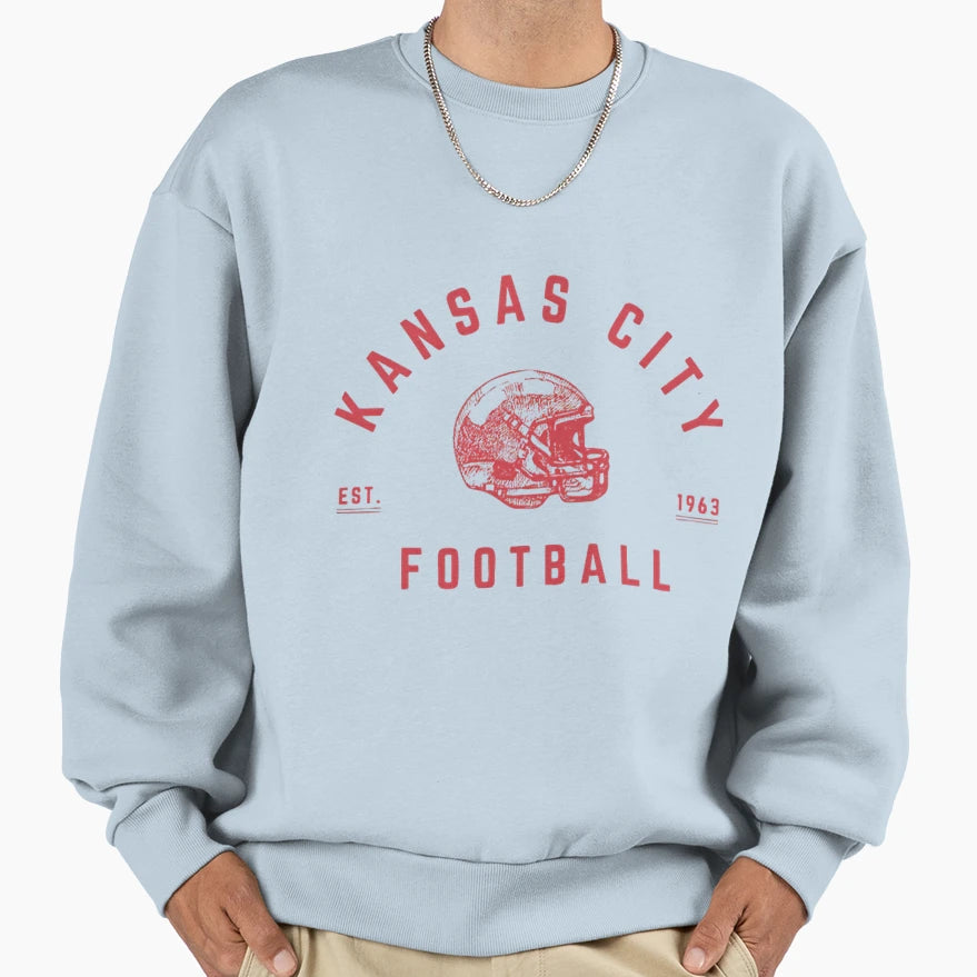 Art Kansas City Chiefs Sweatshirt - Aesthetic Graphic for Adults - T-Shirt, Sweatshirt, Hoodie