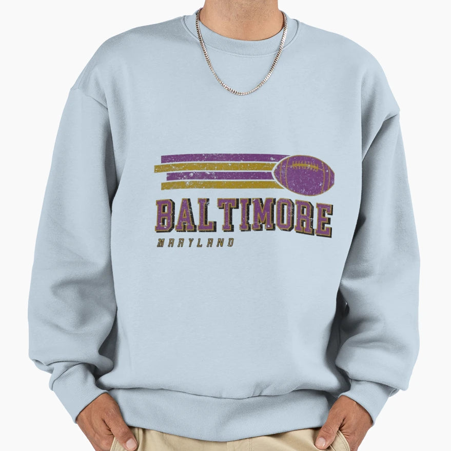 Art Baltimore Ravens Sweatshirt - Trendy Graphic Unisex - T-Shirt, Sweatshirt, Hoodie