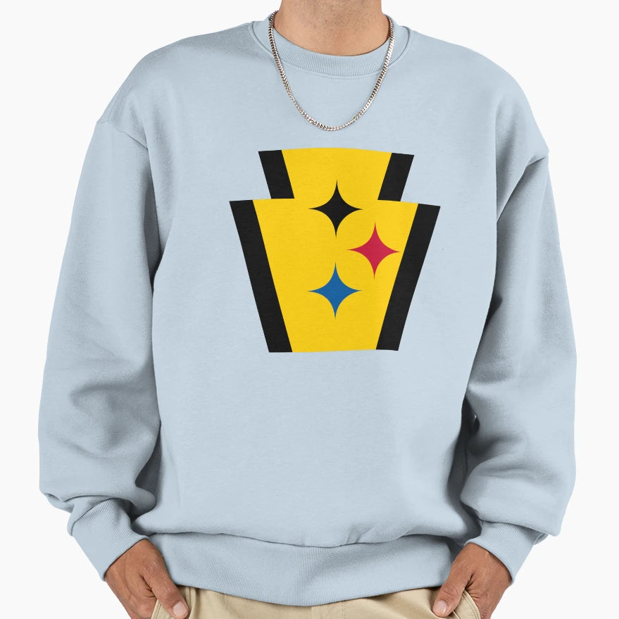 Pittsburgh Keystone Sweatshirt - Fun Novelty Design Unisex - T-Shirt, Sweatshirt, Hoodie