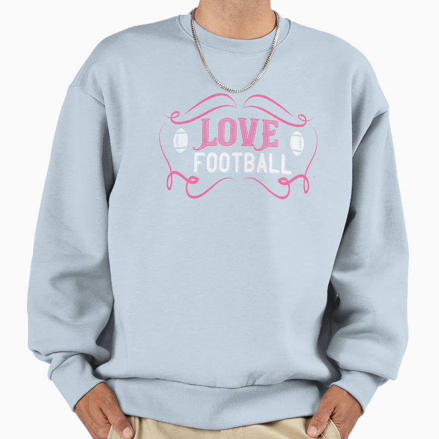 Football Sweatshirt - Custom Art Print Men Women - T-Shirt, Sweatshirt, Hoodie