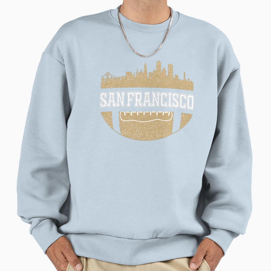 49Ers Football Fan San Francisco Sweatshirt - Custom Art Print for Adults - T-Shirt, Sweatshirt, Hoodie