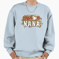 Baseball Nana Leopard Funny Sweatshirt - Custom Art Print for Adults - T-Shirt, Sweatshirt, Hoodie