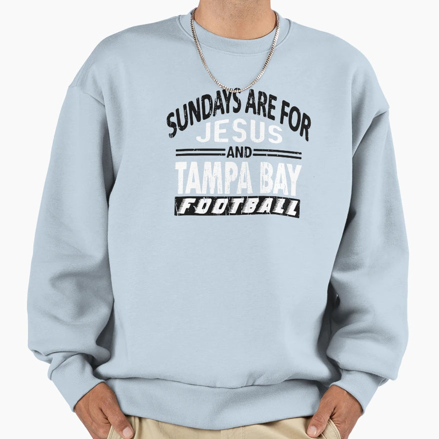 Sunday Are Jesus Sweatshirt - Graphic Print Men Women - T-Shirt, Sweatshirt, Hoodie