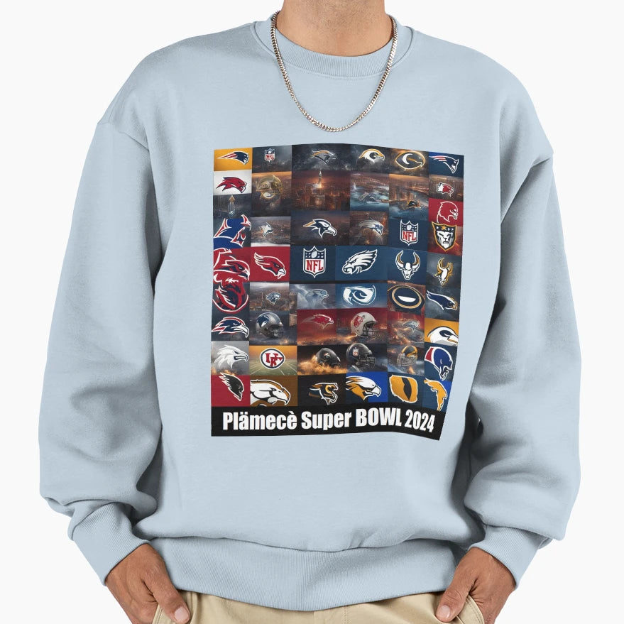 Super Bowl 2024 Nfl Usa Sweatshirt - Graphic Print Men Women - T-Shirt, Sweatshirt, Hoodie