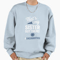 Proud Cheer Brother Cheerleading Sweatshirt - Streetwear Style Men Women - T-Shirt, Sweatshirt, Hoodie