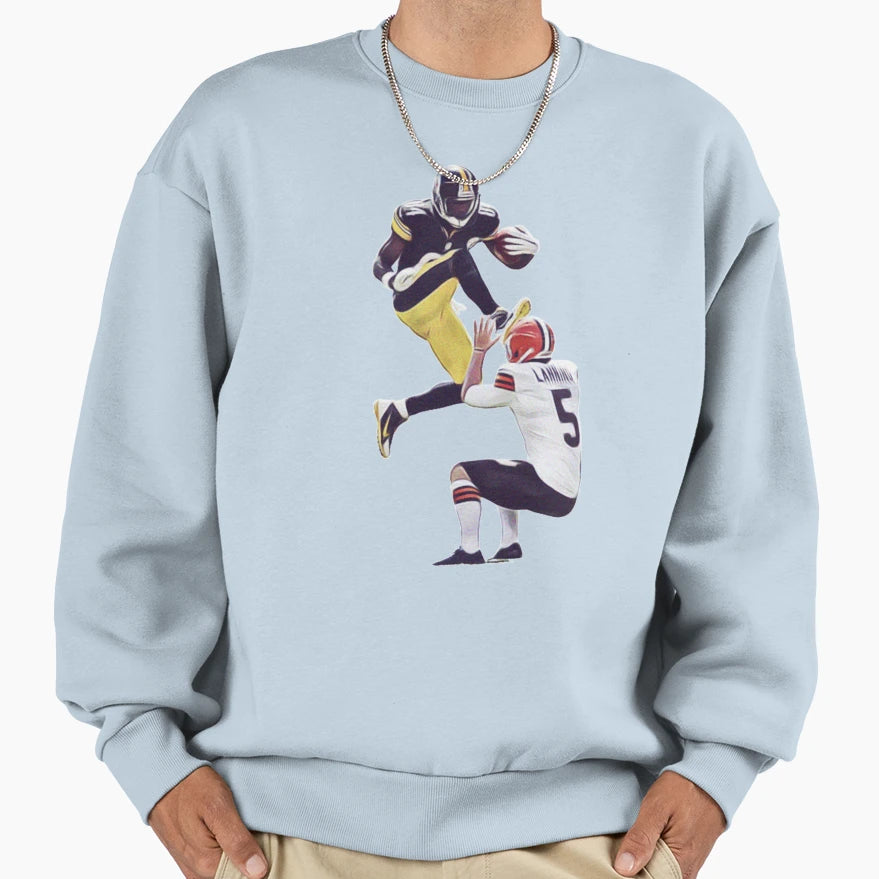 Antonio Brown Kicks Punter Sweatshirt - Casual Everyday Wear Unisex - T-Shirt, Sweatshirt, Hoodie