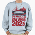 San Francisco Bay Area Golden Gate T-Shirt - Graphic Print for Adults - T-Shirt, Sweatshirt, Hoodie