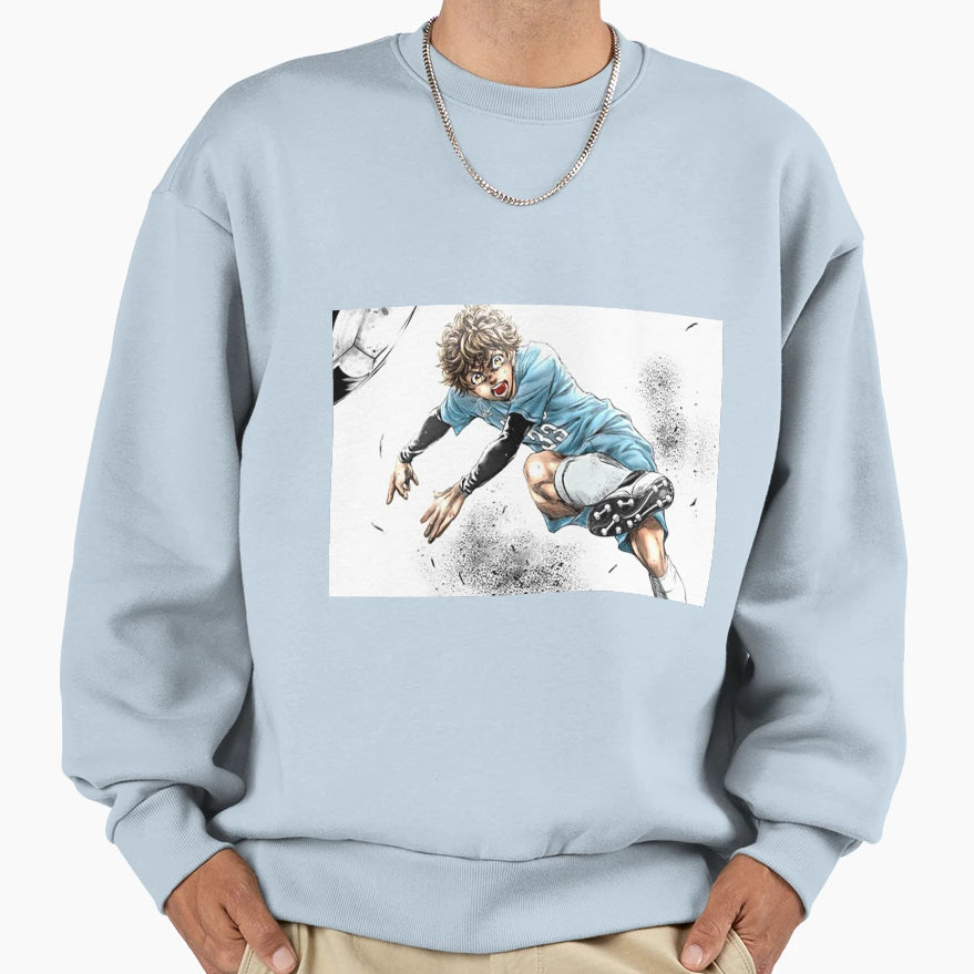 Ao Ashi Kicking Ball Sweatshirt - Fun Novelty Design Unisex - T-Shirt, Sweatshirt, Hoodie