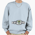 Fantasy Football Champion Belt Sweatshirt - Minimalist Print Men Women - T-Shirt, Sweatshirt, Hoodie