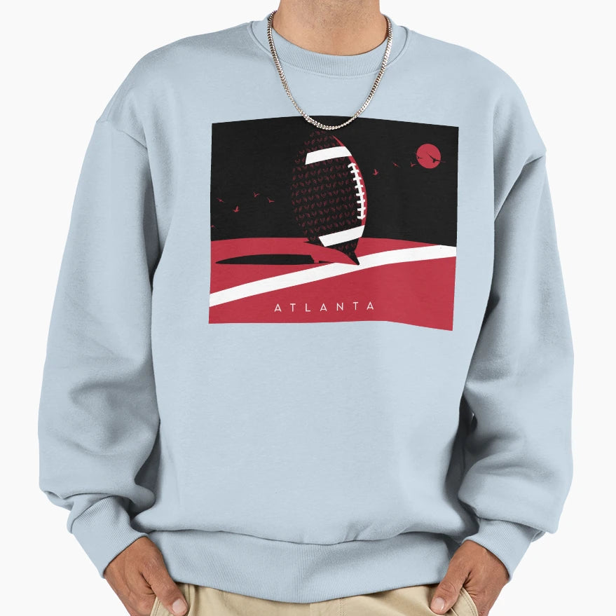 Atlanta Atlanta Georgia Georgia Sweatshirt - Aesthetic Graphic Unisex - T-Shirt, Sweatshirt, Hoodie