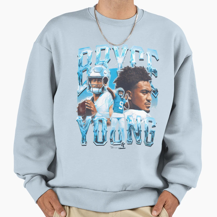 Bryce Young Carolina Sweatshirt - Novelty Apparel Unisex - T-Shirt, Sweatshirt, Hoodie