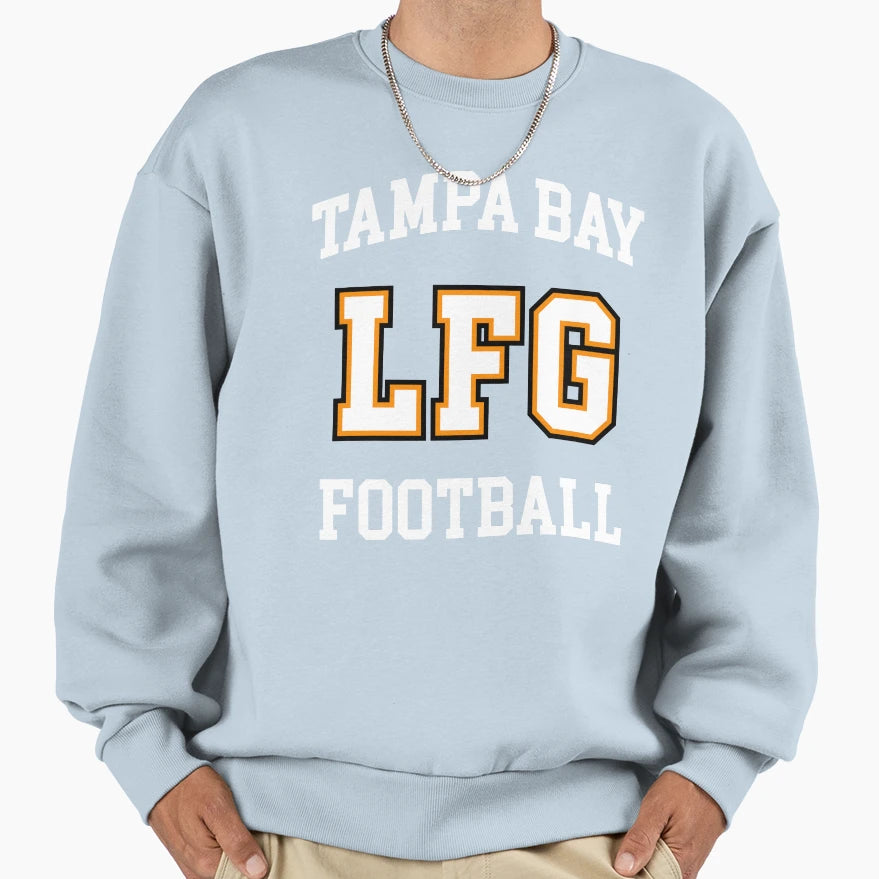 Tampa Bay Football Lfg Sweatshirt - Trendy Graphic Men Women - T-Shirt, Sweatshirt, Hoodie