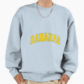 Bananas Throwback Sweatshirt - Unique Graphic Unisex - T-Shirt, Sweatshirt, Hoodie