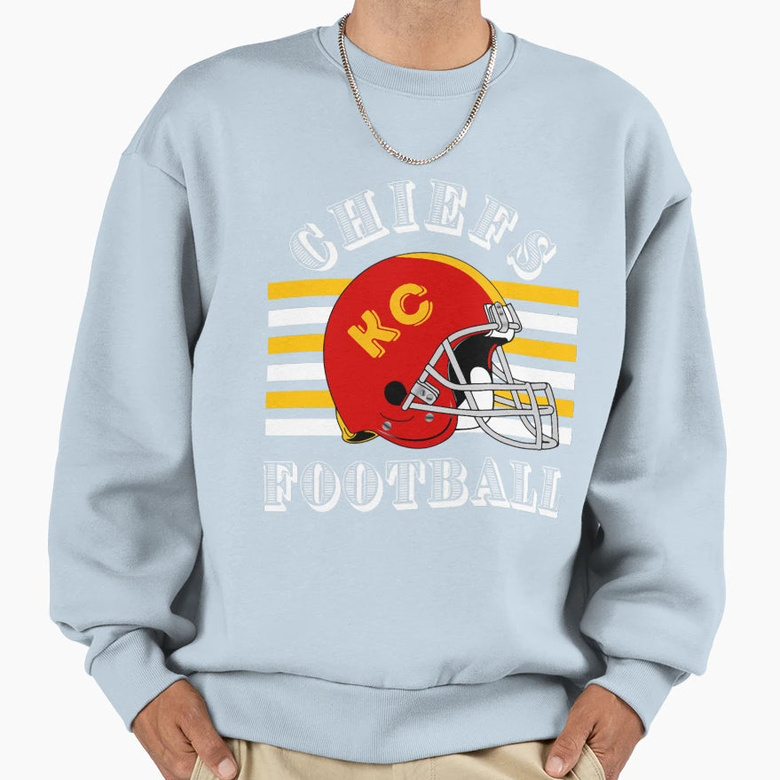 Art Kansas City Chiefs Sweatshirt - Custom Art Print for Adults - T-Shirt, Sweatshirt, Hoodie