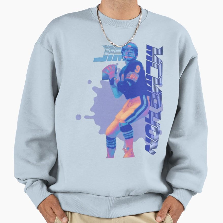 Jim Mcmahon Chicago Tariik 319 Sweatshirt - Casual Everyday Wear Unisex - T-Shirt, Sweatshirt, Hoodie