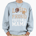 Leopard Football Mama Family Support Sweatshirt - Fun Novelty Design Unisex - T-Shirt, Sweatshirt, Hoodie