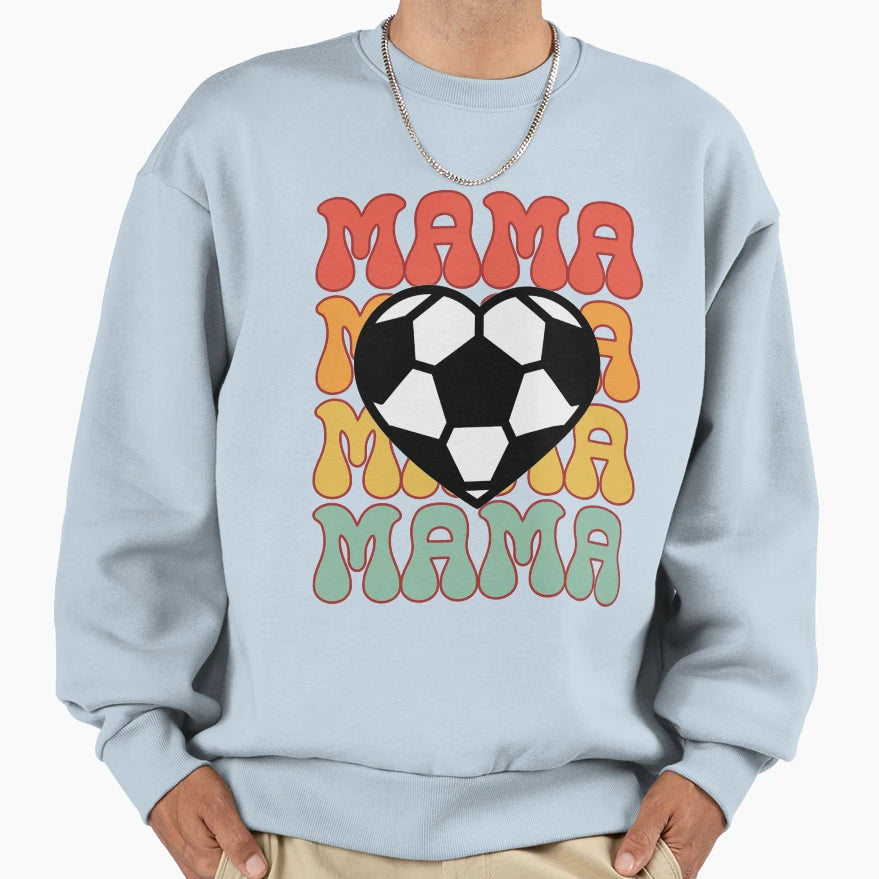 Soccer Mama Sweatshirt - Unique Graphic for Adults - T-Shirt, Sweatshirt, Hoodie