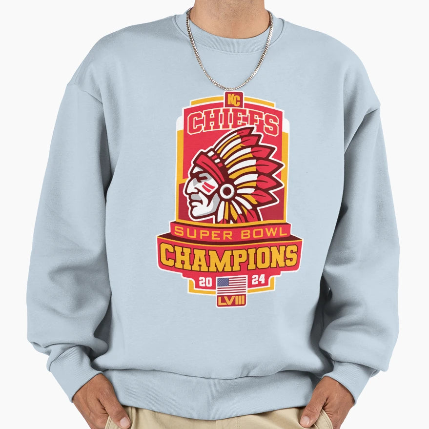 Art Kansas City Chiefs Sweatshirt - Trendy Graphic Unisex - T-Shirt, Sweatshirt, Hoodie