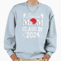 Senior Mom Class 2024 Soccer Mom Sweatshirt - Novelty Apparel Unisex - T-Shirt, Sweatshirt, Hoodie