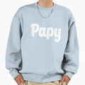 Papy Canadian Grandfather Fathers Sweatshirt - Custom Art Print for Adults - T-Shirt, Sweatshirt, Hoodie