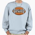 Coach Cheer Dad Repeat Sweatshirt - Aesthetic Graphic Men Women - T-Shirt, Sweatshirt, Hoodie