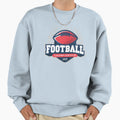 Football Sweatshirt - Minimalist Print for Adults - T-Shirt, Sweatshirt, Hoodie