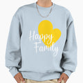 Happy Family Sweatshirt - Trendy Graphic for Adults - T-Shirt, Sweatshirt, Hoodie