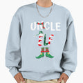 Uncle Elf Matching Uncle Outfit Sweatshirt - Novelty Apparel for Adults - T-Shirt, Sweatshirt, Hoodie