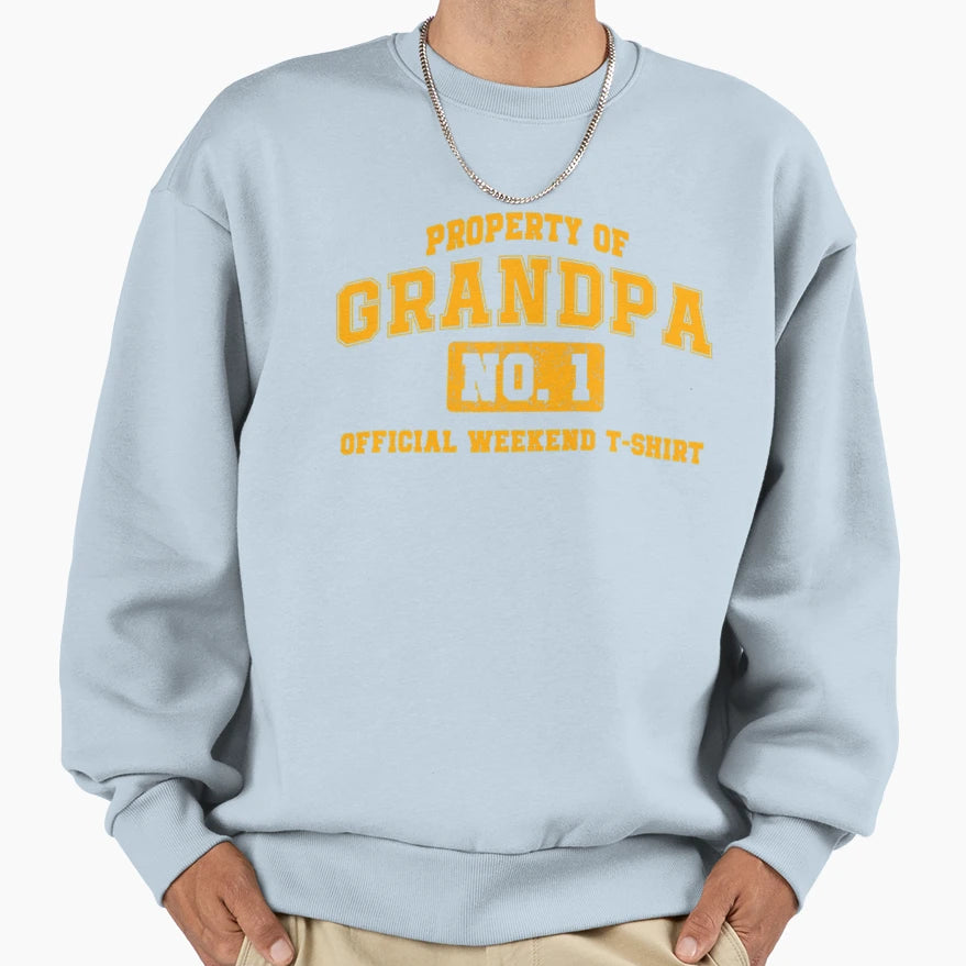 Gift Grandpa Elegant Workout Sweatshirt - Casual Everyday Wear for Adults - T-Shirt, Sweatshirt, Hoodie