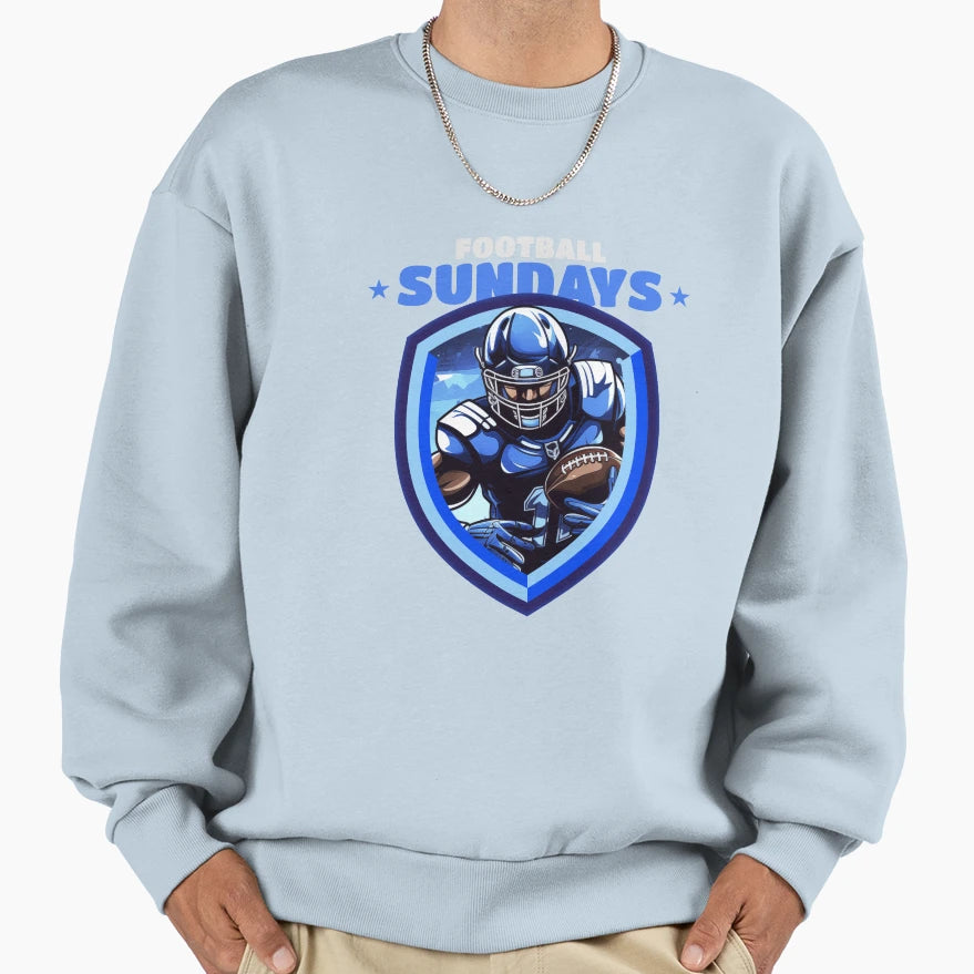 Football Sundays Sweatshirt - Aesthetic Graphic for Adults - T-Shirt, Sweatshirt, Hoodie