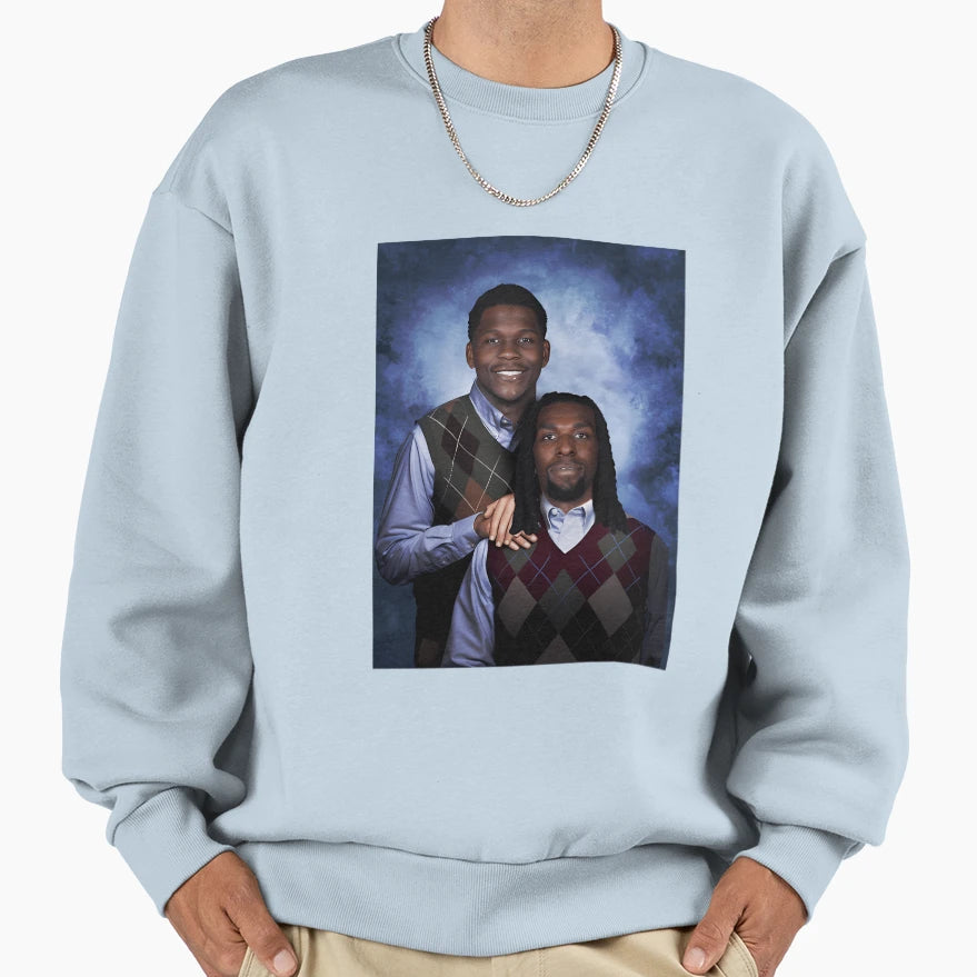 Naz Reid Anthony Edwards Brother Sweatshirt - Graphic Print Men Women - T-Shirt, Sweatshirt, Hoodie
