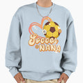 Floral Soccer Nana Sweatshirt - Graphic Print Men Women - T-Shirt, Sweatshirt, Hoodie