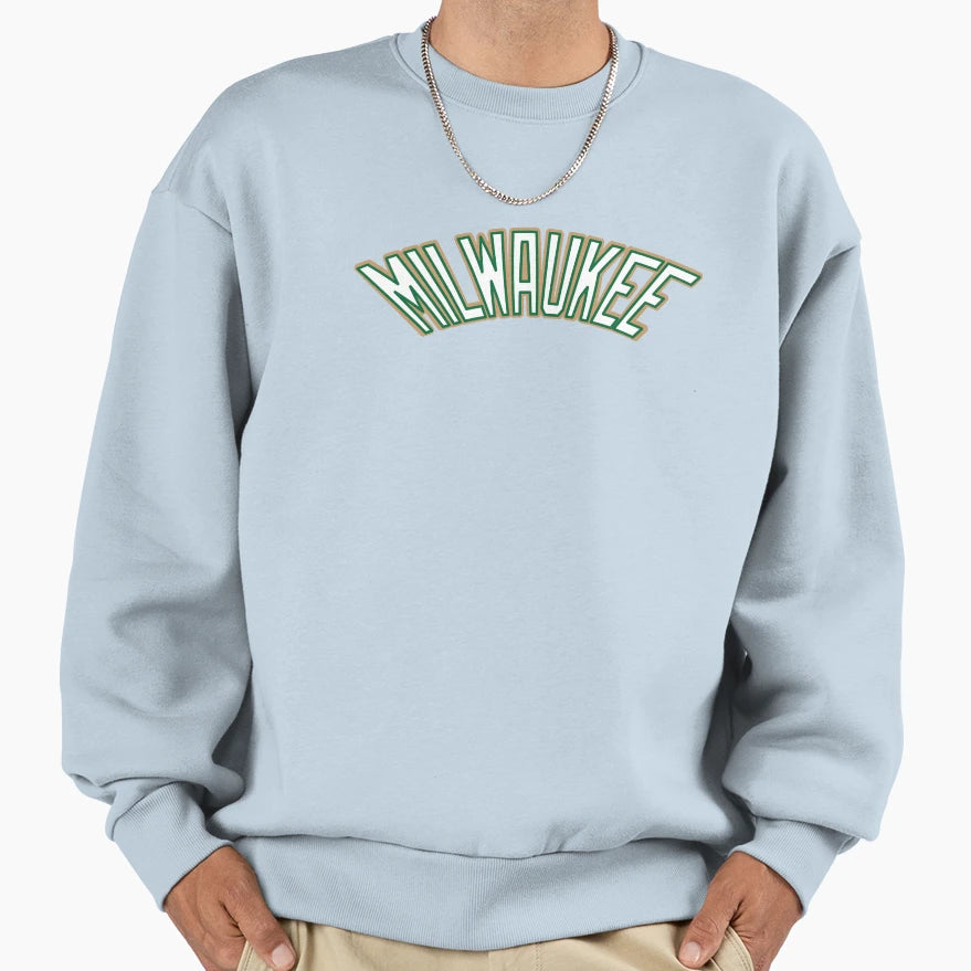 Milwaukee Logo Sweatshirt - Streetwear Style for Adults - T-Shirt, Sweatshirt, Hoodie