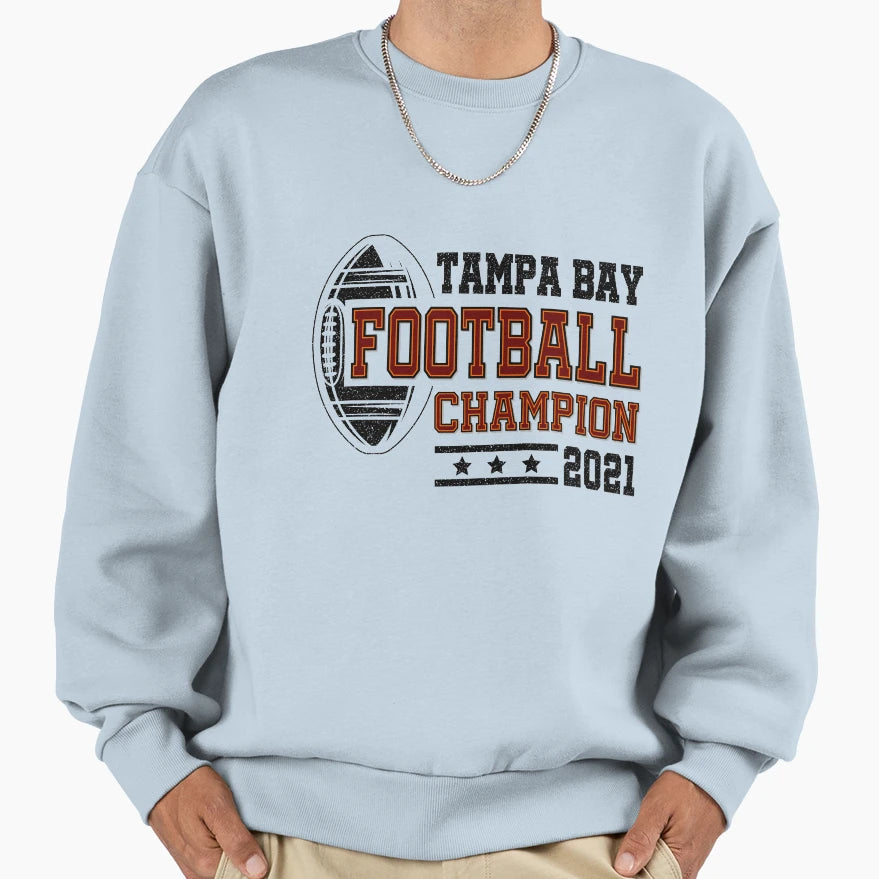 Playoffs Fan Tampa Bay Football Sweatshirt - Trendy Graphic Unisex - T-Shirt, Sweatshirt, Hoodie