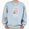Messy Bun Hair Funny Football Cheer Sweatshirt - Streetwear Style Unisex - T-Shirt, Sweatshirt, Hoodie