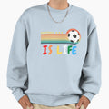 Futbol Is Life Shirts Pour Femmes T-Shirt - Fun Novelty Design for Adults - T-Shirt, Sweatshirt, Hoodie