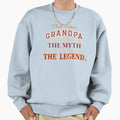 Grandpa Myth Legend Sweatshirt - Aesthetic Graphic for Adults - T-Shirt, Sweatshirt, Hoodie