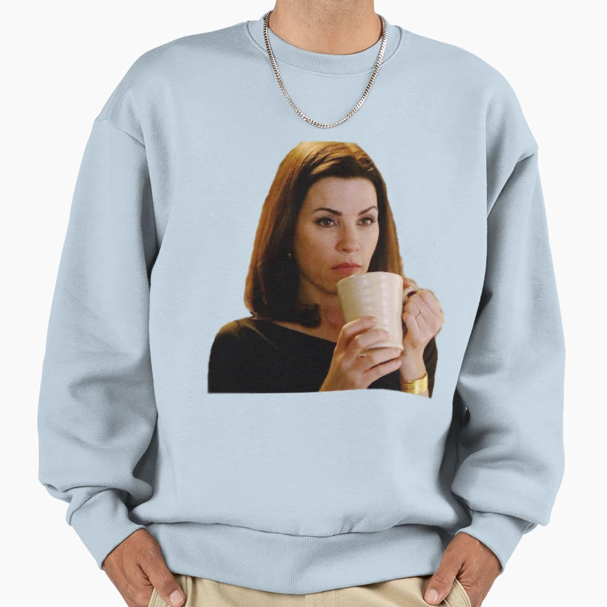 Alicia Florrick Sweatshirt - Fun Novelty Design Men Women - T-Shirt, Sweatshirt, Hoodie