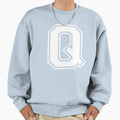 Letter Q Alphabet Sweatshirt - Trendy Graphic Unisex - T-Shirt, Sweatshirt, Hoodie