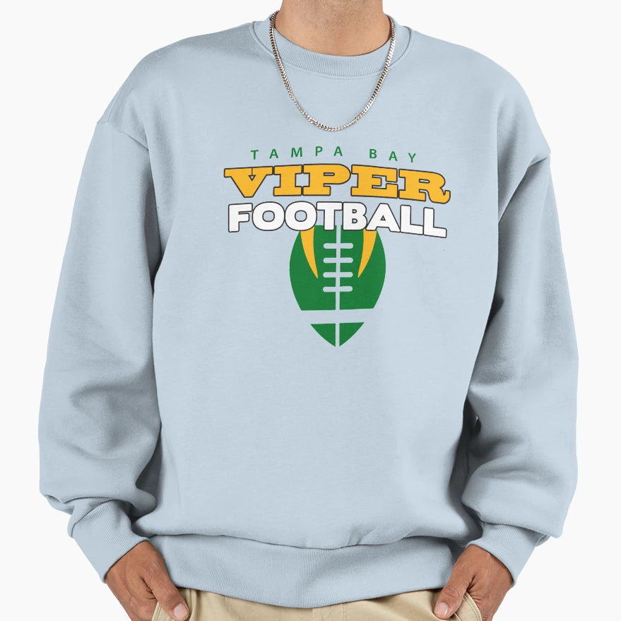 Tampa Bay Viper Football Sweatshirt - Unique Graphic Men Women - T-Shirt, Sweatshirt, Hoodie