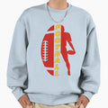Football Sweatshirt - Unique Graphic for Adults - T-Shirt, Sweatshirt, Hoodie