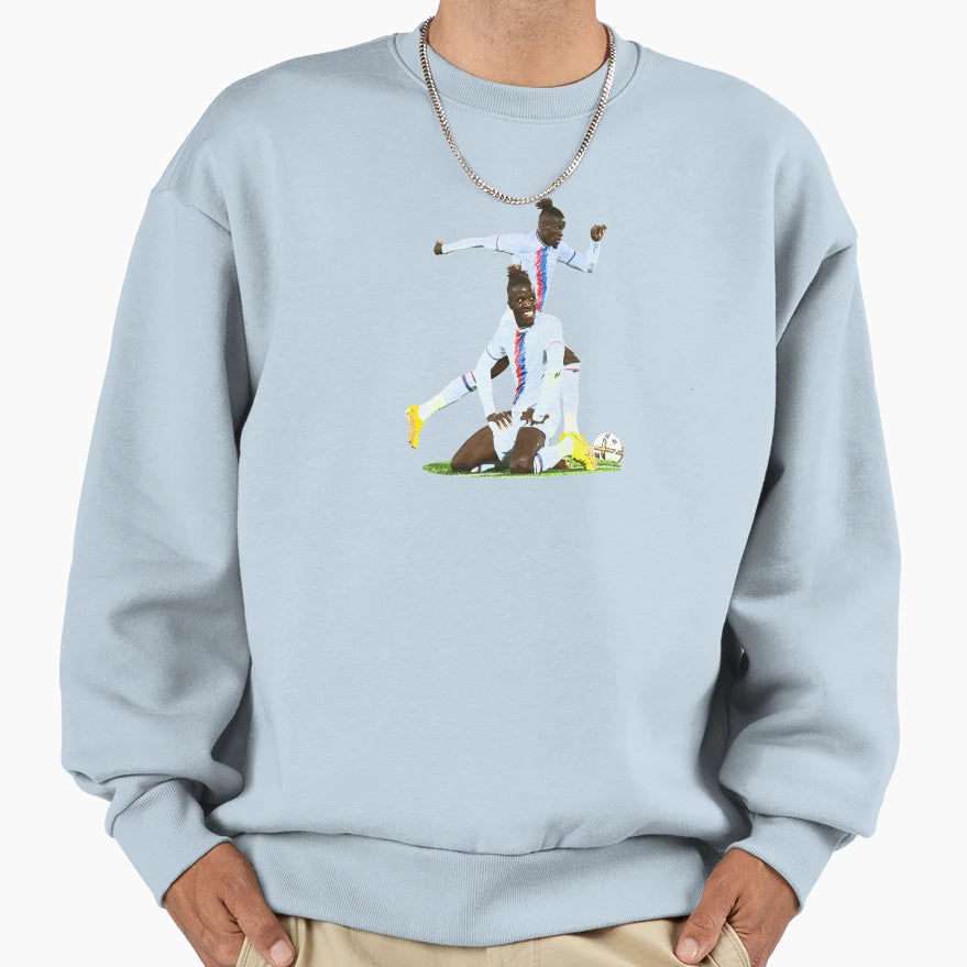 Wilfried Zaha Sweatshirt - Unique Graphic for Adults - T-Shirt, Sweatshirt, Hoodie