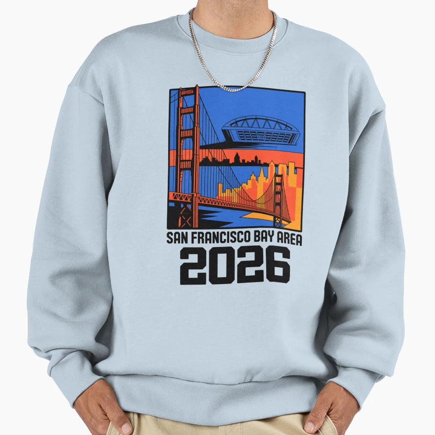 San Francisco Bay Area Golden Gate Stadium T-Shirt - Trendy Graphic Unisex - T-Shirt, Sweatshirt, Hoodie