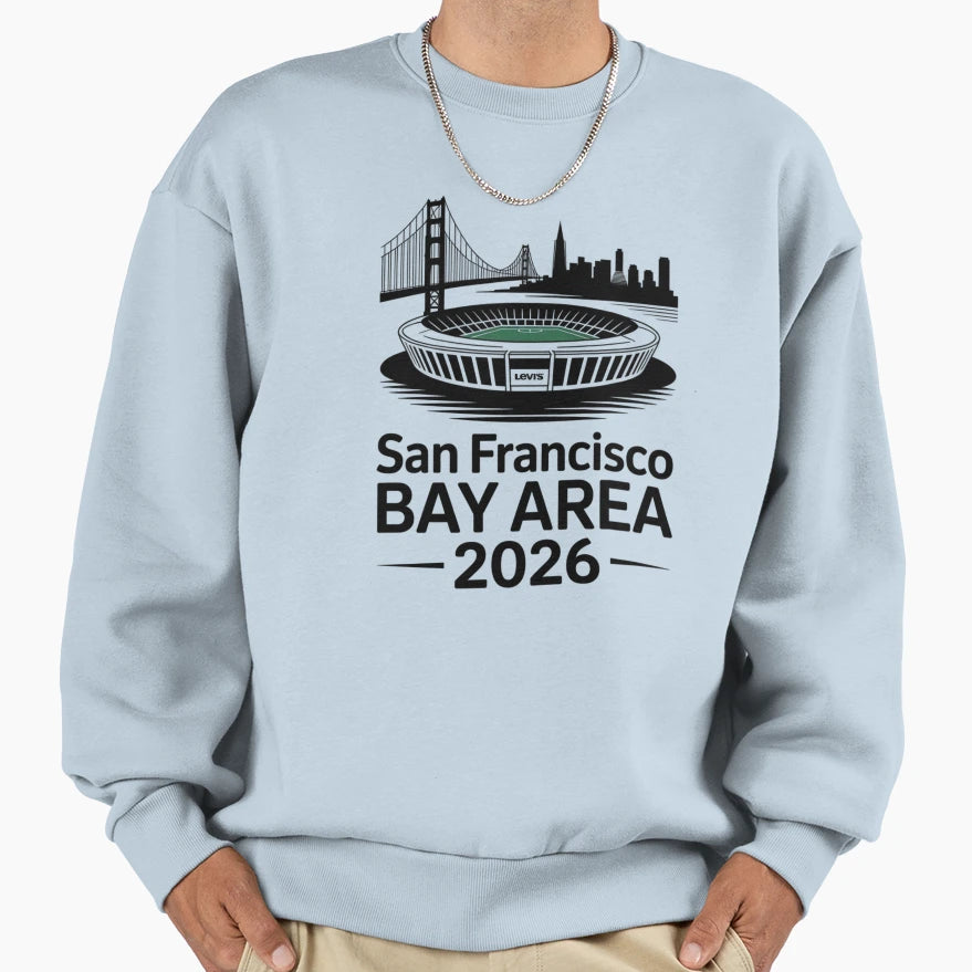San Francisco Bay Area Golden Gate T-Shirt - Casual Everyday Wear Unisex - T-Shirt, Sweatshirt, Hoodie