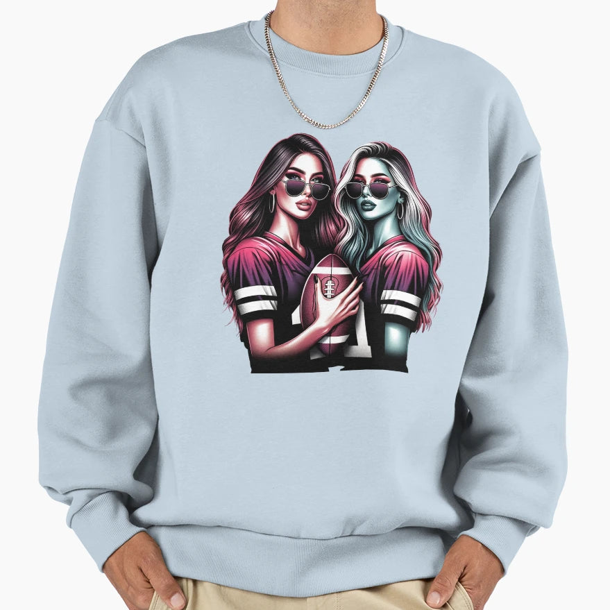Football Sweatshirt - Graphic Print Unisex - T-Shirt, Sweatshirt, Hoodie