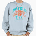 Dolphins Football Sweatshirt - Minimalist Print Unisex - T-Shirt, Sweatshirt, Hoodie