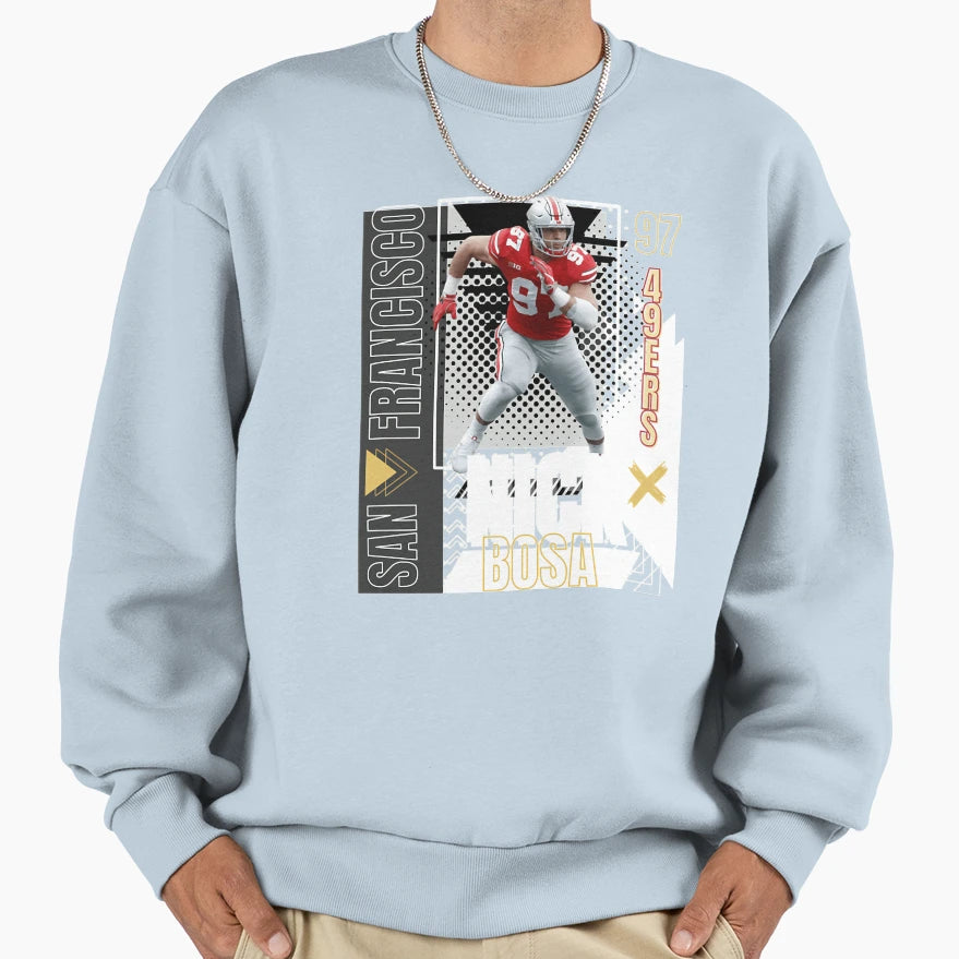 Quarterback Sports American Sweatshirt - Aesthetic Graphic for Adults - T-Shirt, Sweatshirt, Hoodie