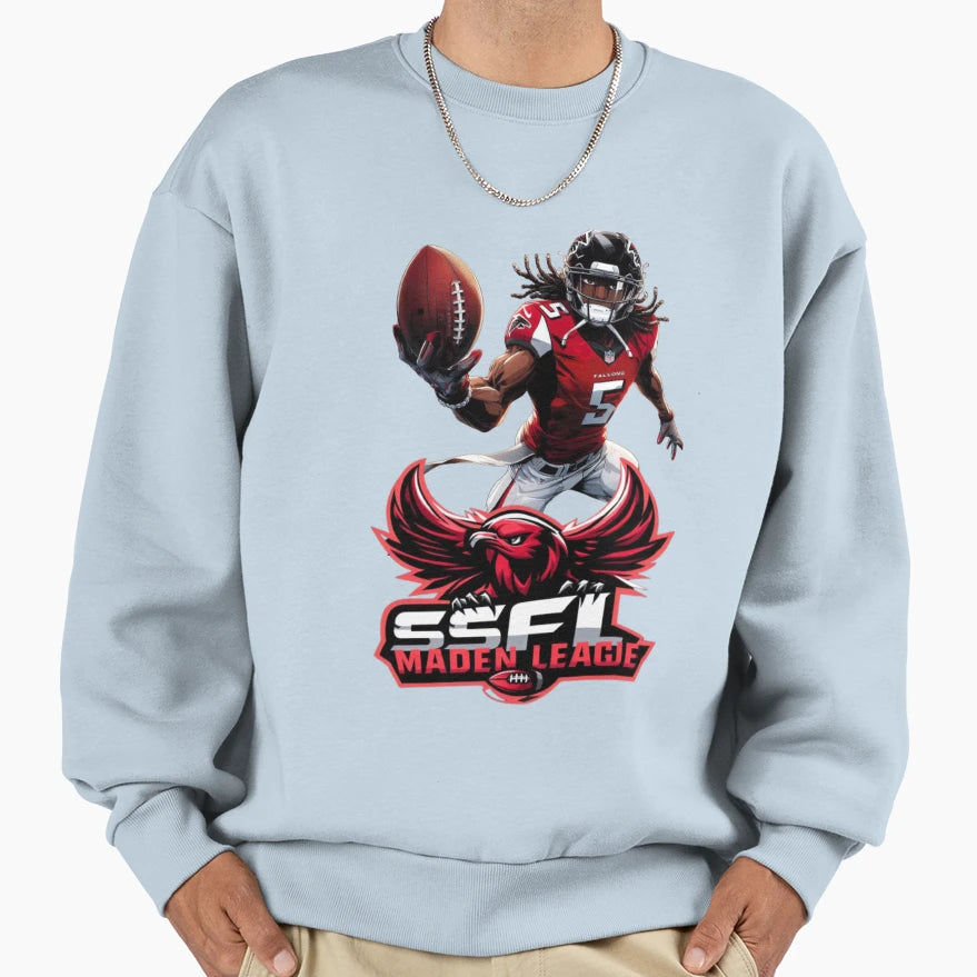 5 Falcons Wr Sweatshirt - Custom Art Print Men Women - T-Shirt, Sweatshirt, Hoodie